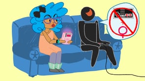 Gaming While Girl by Caress Reeves